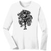 1-DAY RUSH NO MINIMUM Ladies Long Sleeve Crew Neck T-Shirt Thumbnail