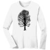 1-DAY RUSH NO MINIMUM Ladies Long Sleeve Crew Neck T-Shirt Thumbnail
