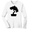 1-DAY RUSH NO MINIMUM Ladies Long Sleeve Crew Neck T-Shirt Thumbnail