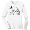 1-DAY RUSH NO MINIMUM Ladies Long Sleeve Crew Neck T-Shirt Thumbnail