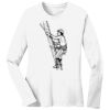 1-DAY RUSH NO MINIMUM Ladies Long Sleeve Crew Neck T-Shirt Thumbnail