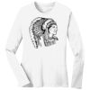 1-DAY RUSH NO MINIMUM Ladies Long Sleeve Crew Neck T-Shirt Thumbnail