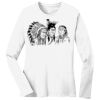 1-DAY RUSH NO MINIMUM Ladies Long Sleeve Crew Neck T-Shirt Thumbnail