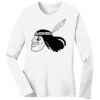 1-DAY RUSH NO MINIMUM Ladies Long Sleeve Crew Neck T-Shirt Thumbnail