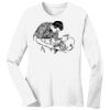1-DAY RUSH NO MINIMUM Ladies Long Sleeve Crew Neck T-Shirt Thumbnail