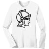 1-DAY RUSH NO MINIMUM Ladies Long Sleeve Crew Neck T-Shirt Thumbnail