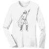 1-DAY RUSH NO MINIMUM Ladies Long Sleeve Crew Neck T-Shirt Thumbnail
