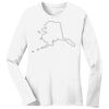 1-DAY RUSH NO MINIMUM Ladies Long Sleeve Crew Neck T-Shirt Thumbnail