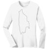 1-DAY RUSH NO MINIMUM Ladies Long Sleeve Crew Neck T-Shirt Thumbnail