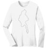 1-DAY RUSH NO MINIMUM Ladies Long Sleeve Crew Neck T-Shirt Thumbnail