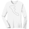 1-DAY RUSH NO MINIMUM Ladies Long Sleeve Crew Neck T-Shirt Thumbnail