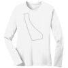 1-DAY RUSH NO MINIMUM Ladies Long Sleeve Crew Neck T-Shirt Thumbnail