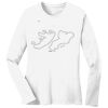 1-DAY RUSH NO MINIMUM Ladies Long Sleeve Crew Neck T-Shirt Thumbnail