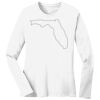 1-DAY RUSH NO MINIMUM Ladies Long Sleeve Crew Neck T-Shirt Thumbnail