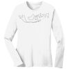 1-DAY RUSH NO MINIMUM Ladies Long Sleeve Crew Neck T-Shirt Thumbnail