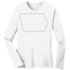 1-DAY RUSH NO MINIMUM Ladies Long Sleeve Crew Neck T-Shirt Thumbnail