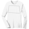 1-DAY RUSH NO MINIMUM Ladies Long Sleeve Crew Neck T-Shirt Thumbnail