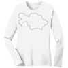 1-DAY RUSH NO MINIMUM Ladies Long Sleeve Crew Neck T-Shirt Thumbnail