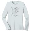 1-DAY RUSH NO MINIMUM Ladies Long Sleeve Crew Neck T-Shirt Thumbnail