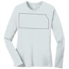 1-DAY RUSH NO MINIMUM Ladies Long Sleeve Crew Neck T-Shirt Thumbnail