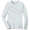 1-DAY RUSH NO MINIMUM Ladies Long Sleeve Crew Neck T-Shirt Thumbnail