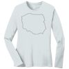 1-DAY RUSH NO MINIMUM Ladies Long Sleeve Crew Neck T-Shirt Thumbnail