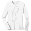 1-DAY RUSH NO MINIMUM Ladies Long Sleeve Crew Neck T-Shirt Thumbnail