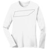 1-DAY RUSH NO MINIMUM Ladies Long Sleeve Crew Neck T-Shirt Thumbnail