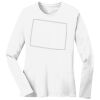 1-DAY RUSH NO MINIMUM Ladies Long Sleeve Crew Neck T-Shirt Thumbnail