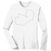 1-DAY RUSH NO MINIMUM Ladies Long Sleeve Crew Neck T-Shirt Thumbnail