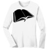 1-DAY RUSH NO MINIMUM Ladies Long Sleeve Crew Neck T-Shirt Thumbnail