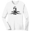 1-DAY RUSH NO MINIMUM Ladies Long Sleeve Crew Neck T-Shirt Thumbnail