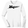 1-DAY RUSH NO MINIMUM Ladies Long Sleeve Crew Neck T-Shirt Thumbnail