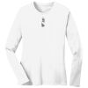 1-DAY RUSH NO MINIMUM Ladies Long Sleeve Crew Neck T-Shirt Thumbnail