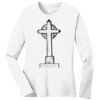 1-DAY RUSH NO MINIMUM Ladies Long Sleeve Crew Neck T-Shirt Thumbnail