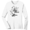 1-DAY RUSH NO MINIMUM Ladies Long Sleeve Crew Neck T-Shirt Thumbnail