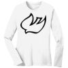 1-DAY RUSH NO MINIMUM Ladies Long Sleeve Crew Neck T-Shirt Thumbnail