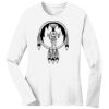 1-DAY RUSH NO MINIMUM Ladies Long Sleeve Crew Neck T-Shirt Thumbnail