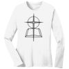 1-DAY RUSH NO MINIMUM Ladies Long Sleeve Crew Neck T-Shirt Thumbnail