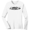 1-DAY RUSH NO MINIMUM Ladies Long Sleeve Crew Neck T-Shirt Thumbnail