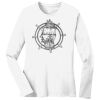 1-DAY RUSH NO MINIMUM Ladies Long Sleeve Crew Neck T-Shirt Thumbnail