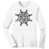 1-DAY RUSH NO MINIMUM Ladies Long Sleeve Crew Neck T-Shirt Thumbnail