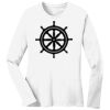 1-DAY RUSH NO MINIMUM Ladies Long Sleeve Crew Neck T-Shirt Thumbnail