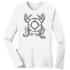 1-DAY RUSH NO MINIMUM Ladies Long Sleeve Crew Neck T-Shirt Thumbnail