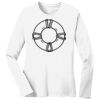 1-DAY RUSH NO MINIMUM Ladies Long Sleeve Crew Neck T-Shirt Thumbnail