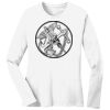 1-DAY RUSH NO MINIMUM Ladies Long Sleeve Crew Neck T-Shirt Thumbnail