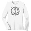1-DAY RUSH NO MINIMUM Ladies Long Sleeve Crew Neck T-Shirt Thumbnail