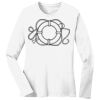 1-DAY RUSH NO MINIMUM Ladies Long Sleeve Crew Neck T-Shirt Thumbnail