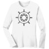 1-DAY RUSH NO MINIMUM Ladies Long Sleeve Crew Neck T-Shirt Thumbnail