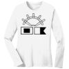 1-DAY RUSH NO MINIMUM Ladies Long Sleeve Crew Neck T-Shirt Thumbnail